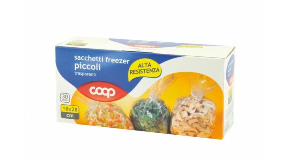 Sacchetti Freezer Piccoli Trasparenti 18x28 Cm