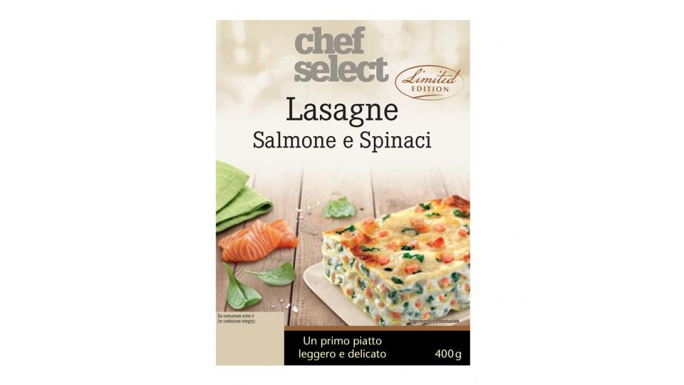 Lasagne al Salmone e Spinaci