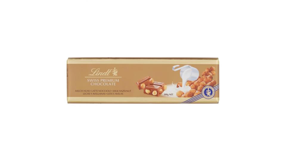 Lindt Swiss Premium Chocolate Latte Nocciole