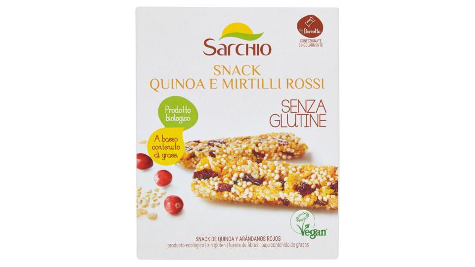 Sarchio Snack Quinoa e Mirtilli Rossi