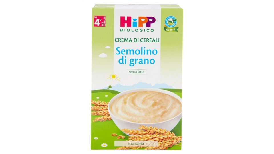 HiPP Biologico Crema di Cereali Semolino di grano
