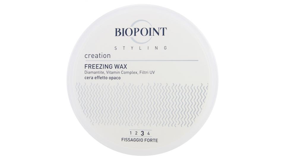 Biopoint Styling Creation Freezing wax fissaggio forte