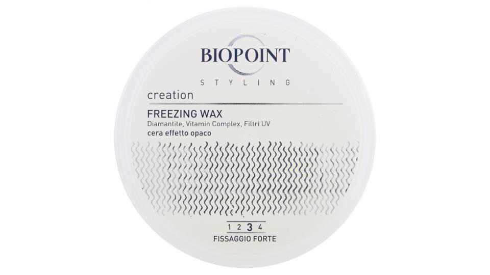 Biopoint Styling Creation Freezing wax fissaggio forte