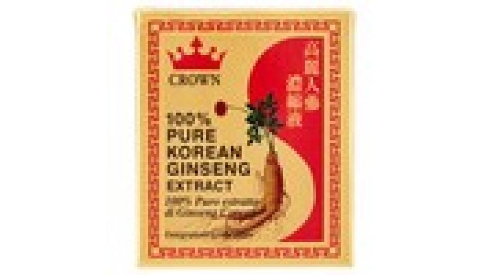 Crown 100 % Puro estratto di Ginseng Coreano