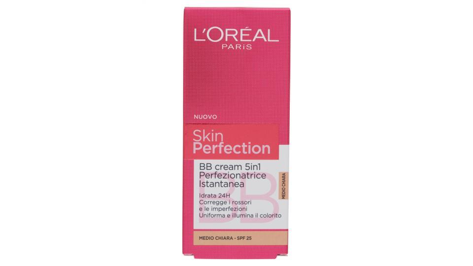 L'Oréal Paris Skin Perfection BB cream 5in1 perfezionatrice istantanea medio chiara - SPF 25
