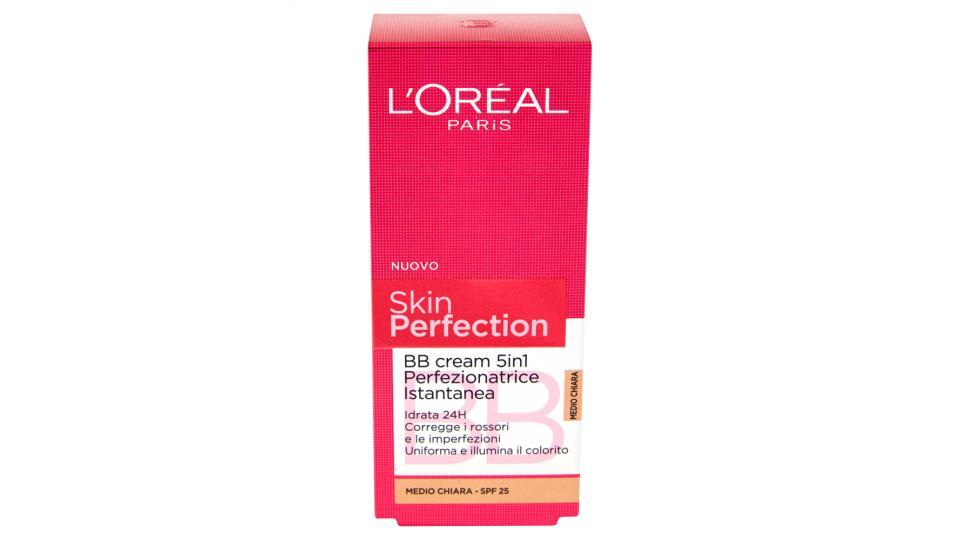 L'Oréal Paris Skin Perfection BB cream 5in1 perfezionatrice istantanea medio chiara - SPF 25