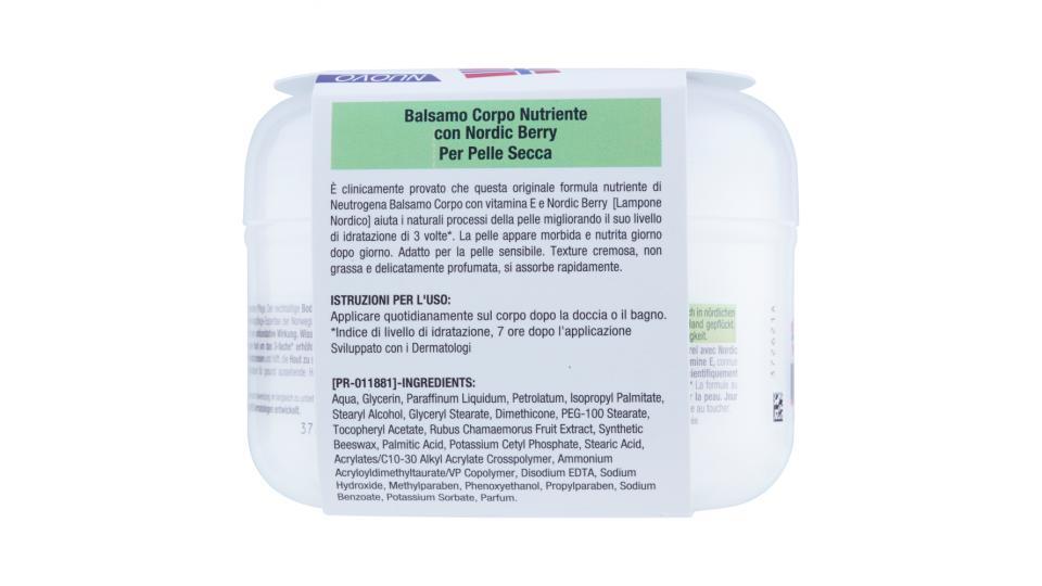 Neutrogena Balsamo corpo nutriente per pelle secca