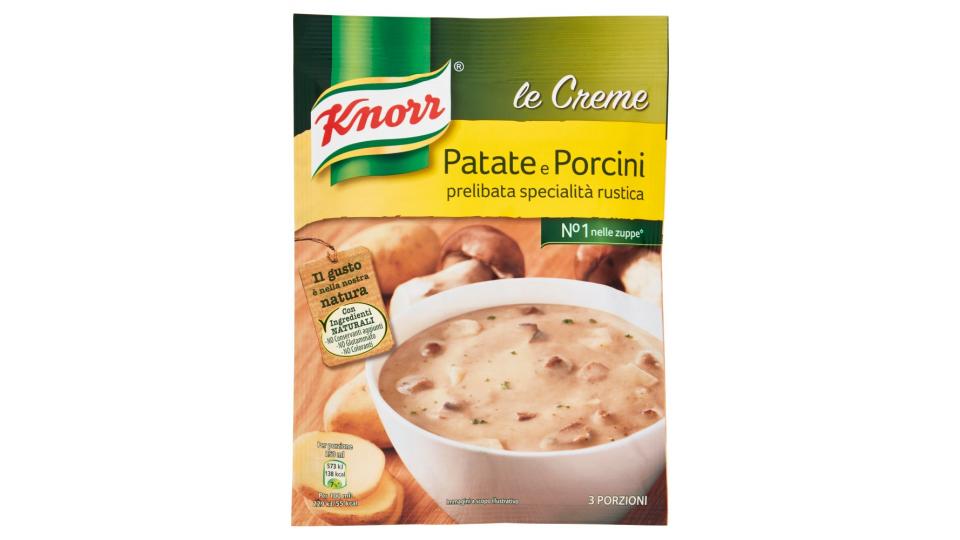 Knorr crema patate+porcini