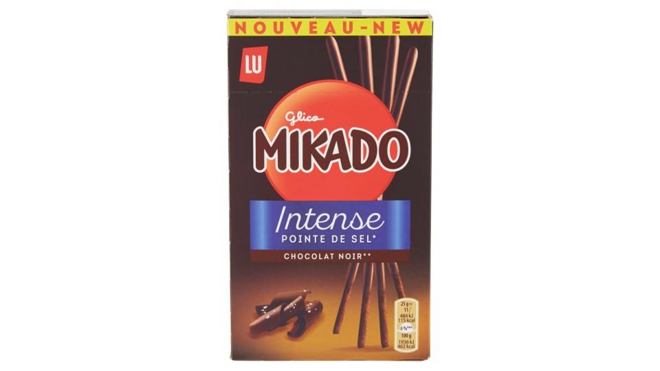 Mikado, Intense pizzico di sale cioccolato fondente
