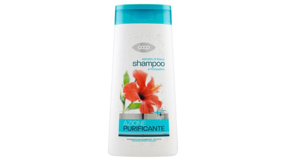 Shampoo Estratto Di Ibisco E Pompelmo Azione Purificante