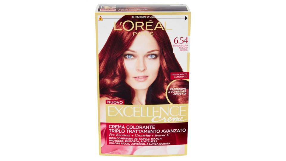L'oréal Paris Excellence Creme Crema Colorante Biondo Scuro Mogano Ramato