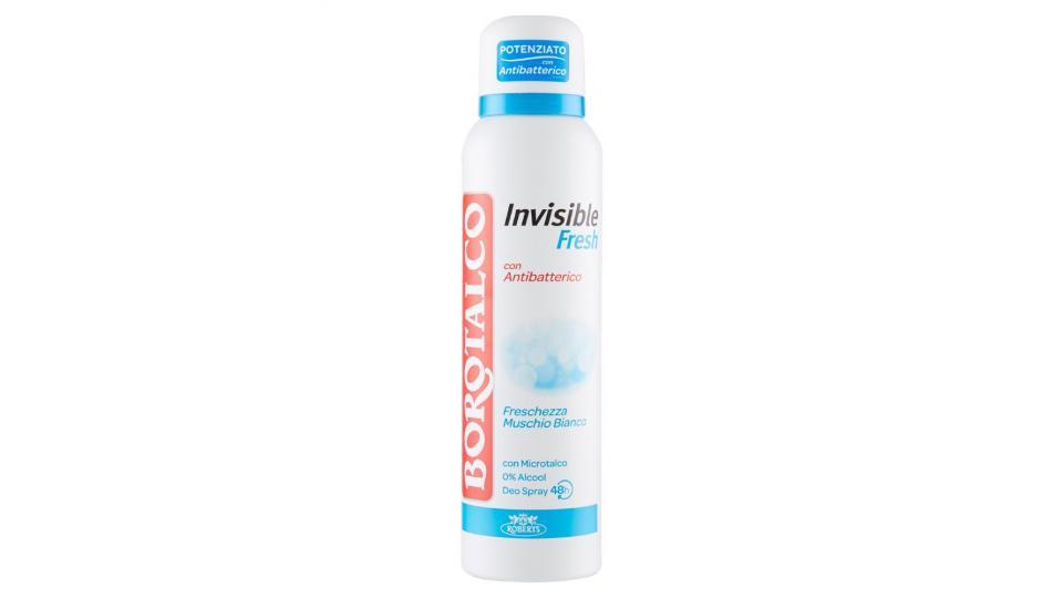 Borotalco, Invisible Fresh deodorante spray