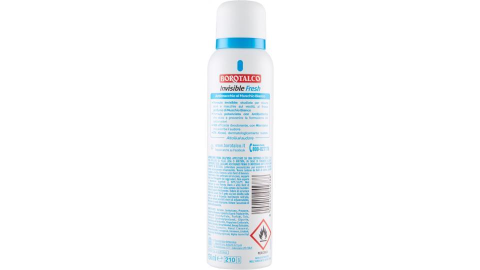 Borotalco, Invisible Fresh deodorante spray