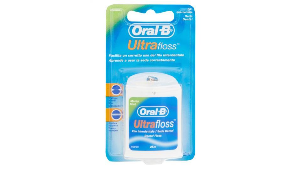 Oral-B, Ultra Floss filo interdentale al sapore di menta