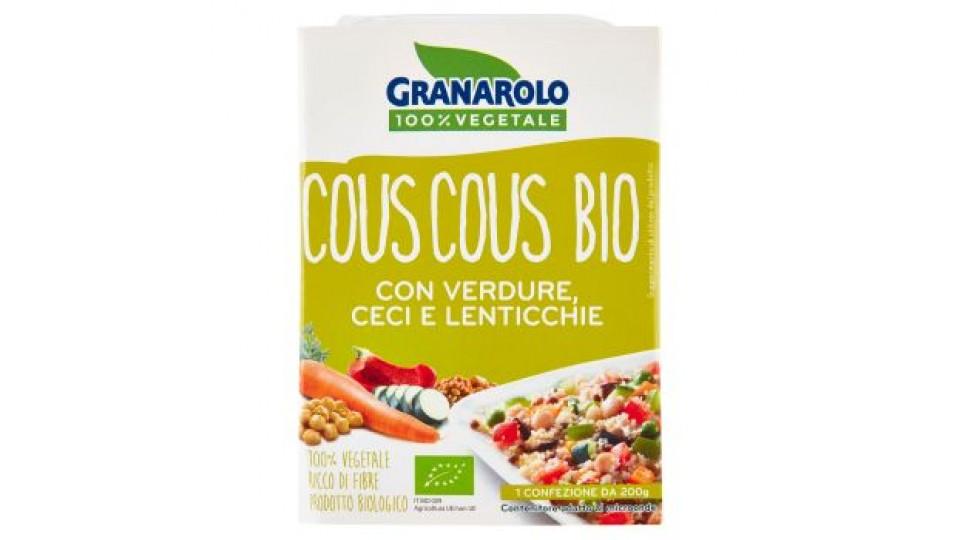 Granarolo 100% Vegetale Cous Cous Bio con verdure, ceci e lenticchie