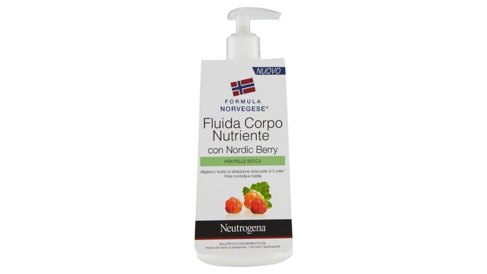 Neutrogena, Nutriente Nordic Berry fluida corpo pelle secca