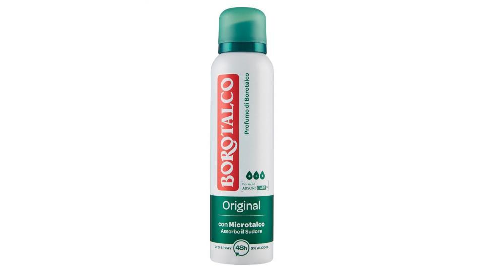 Borotalco, Original deodorante spray