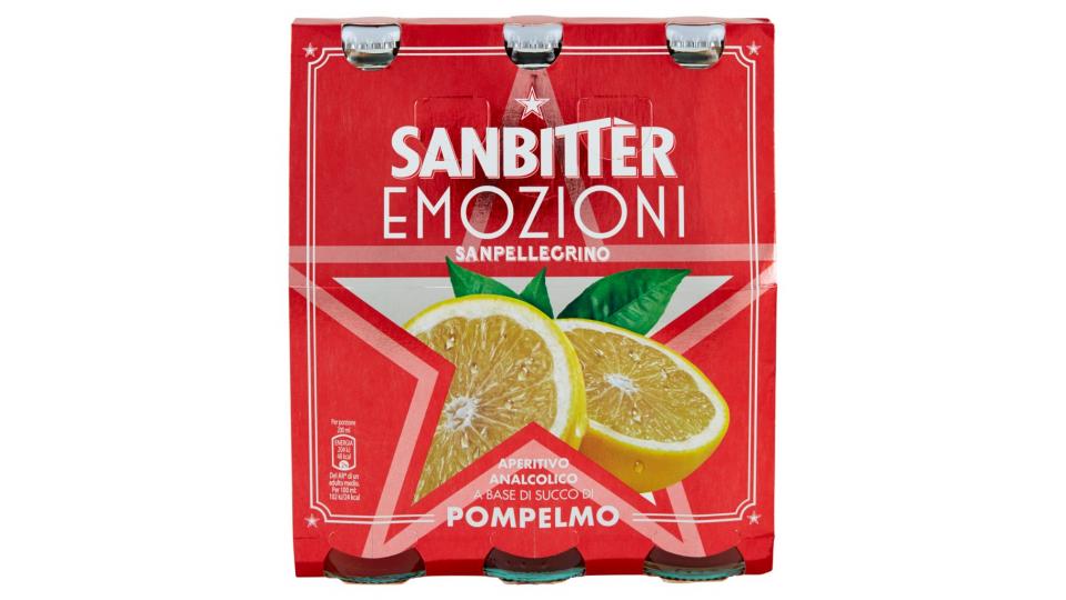 Emozioni Pompelmo, Aperitivo Analcolico Ready to Drink