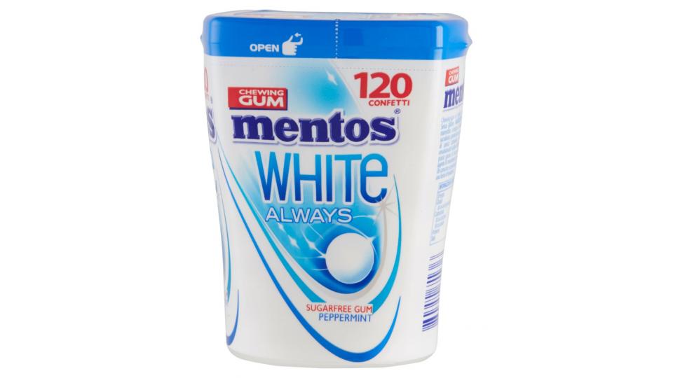 White Always Peppermint 120 Confetti