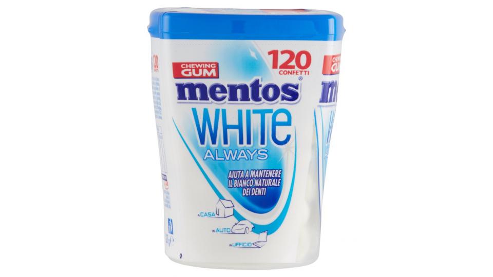 White Always Peppermint 120 Confetti
